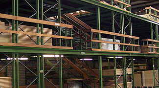 palletstelling entresolvloer